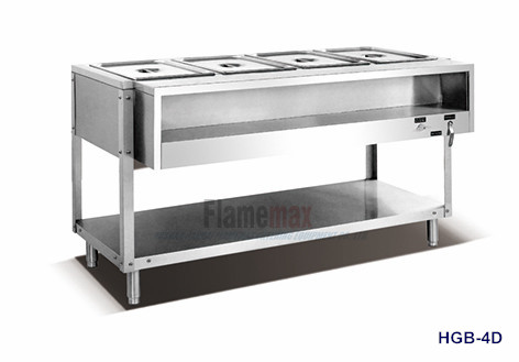 HGB-3D Detachable 3-Pan Bain Marie with Cabinet