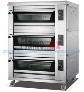 HEO-60T Digital Stackable Electric Baking Oven (3-deck 6-tray)