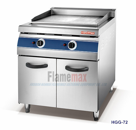 HEG-92 Electric Half-Grooved Griddle with Cabinet