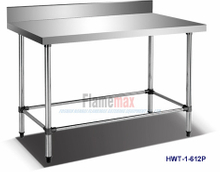 HWT-1-612P Working Table with splashback