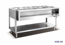 HGB-6D Detachable 6-Pan Bain Marie with Cabinet
