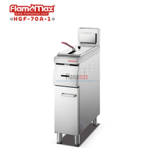 HGF-70A-1 New 1-Tank 1-Basbet Commerical Gas Fryer