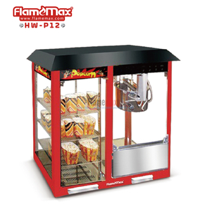 HW-P12 Popcorn Machine & Warming Showcase